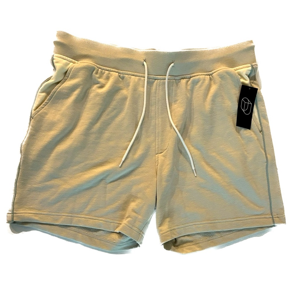 Men's Knit Cream Shorts 6" - Original Use™ Size Large Responsible Style